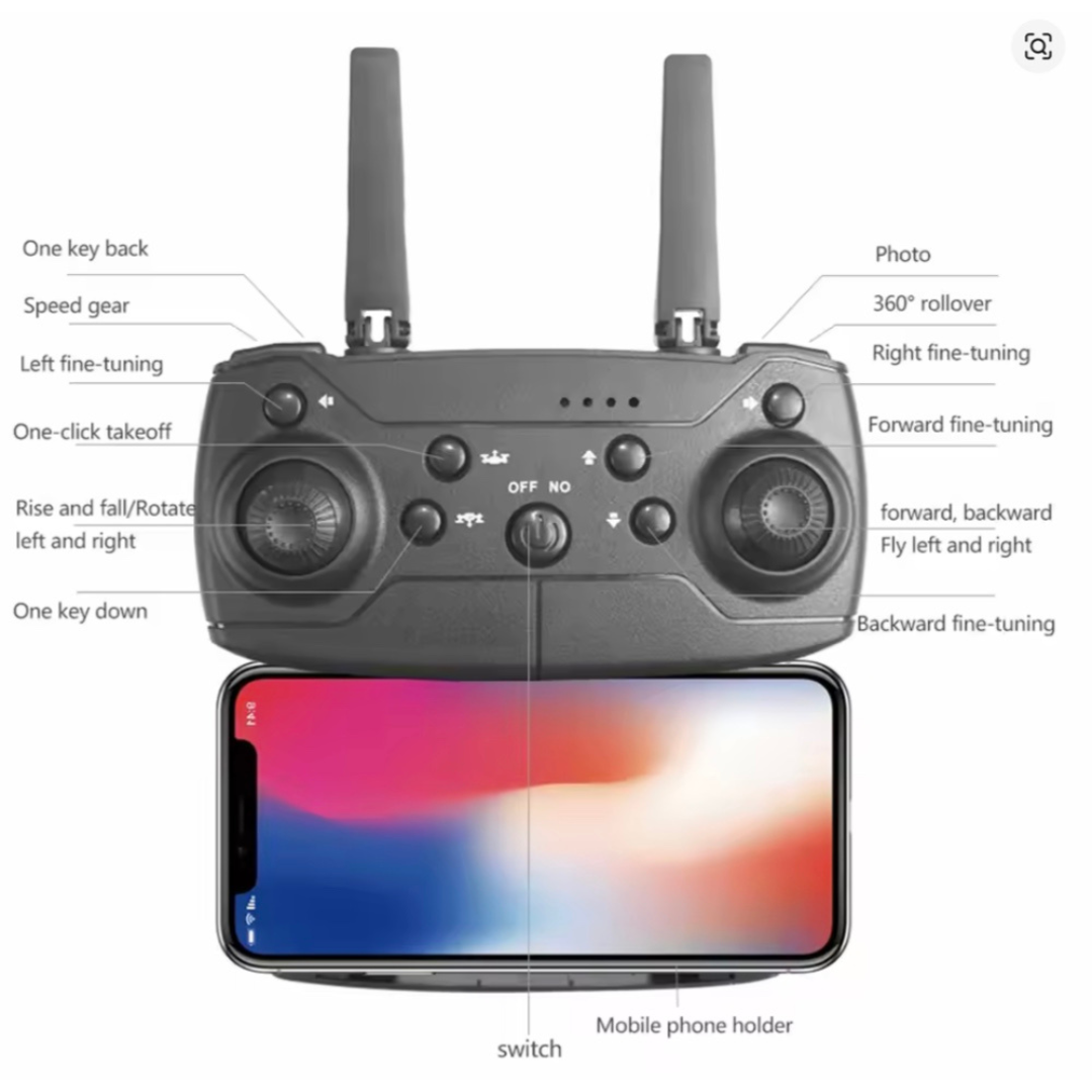 Dron Profesional 4k